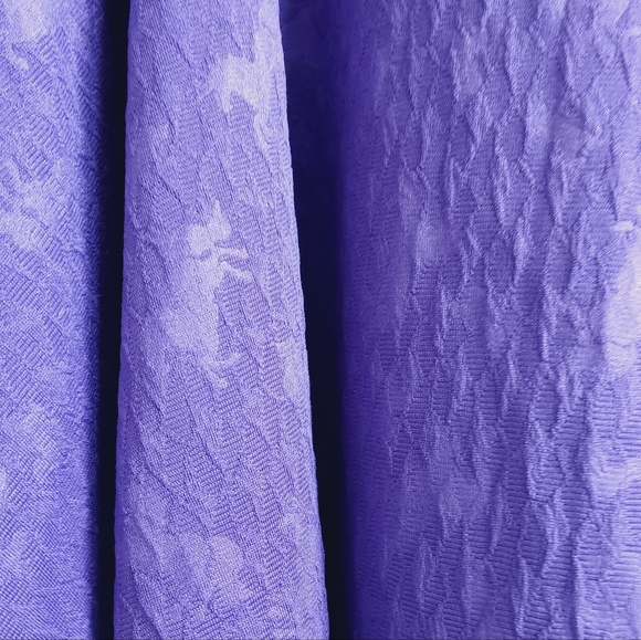 LuLaRoe Purple Unicorn Fit N Flare Midi Dress Stretchy Textured Fantasy Colorful - Picture 10 of 13